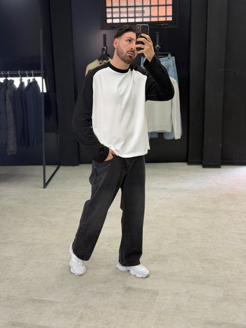 Long Sleeve Bicolore