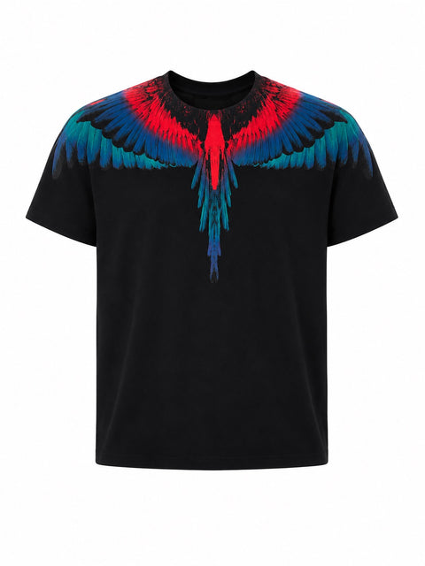 T-Shirt "County of Milan" Stampa Ali