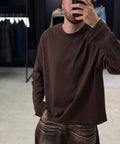 Long Sleeve Semi Crop 