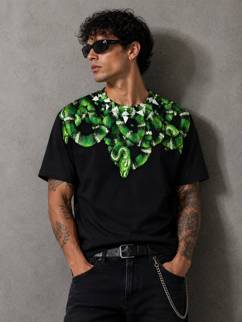 T-Shirt "County of Milan" Stampa SNAKE
