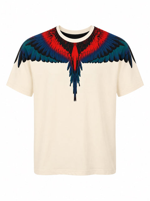 T-Shirt "County of Milan" Stampa Ali