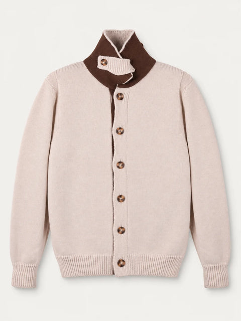 Cardigan in lana Telamira 